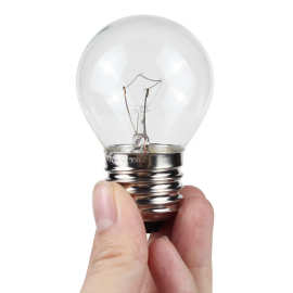 跨境灯泡G45烤箱灯泡耐300度高温220V 40W E27螺口烤肠机烤鸭机