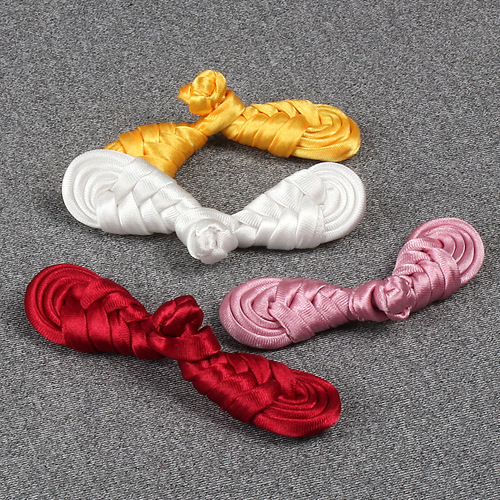 Pipa plate buckle Pipa buckle children's clothing cheongsam decorative buckle gift box wedding invitation red envelope festive supplies headwear decorative button