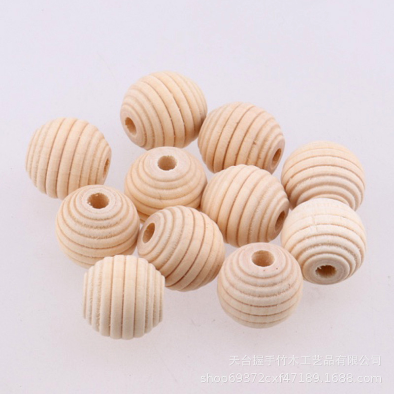Log color DIY baby teething toy accessories