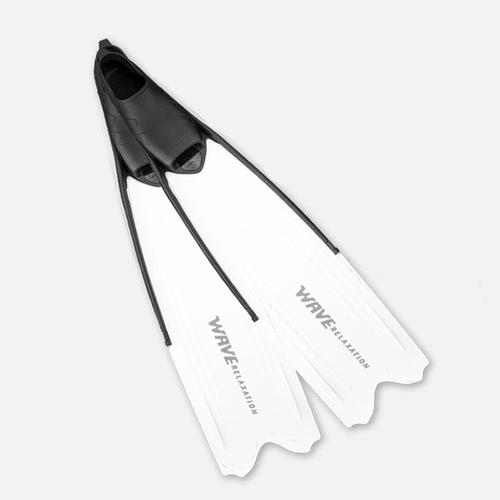 Wave's new men's and women's free diving PP fins fishing and hunting fins TPR comfortable, flexible, lightweight swimming long fins