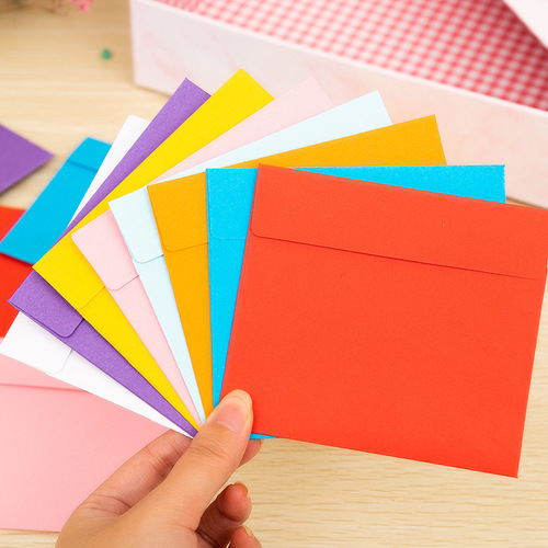 Factory direct sale love greeting cards universal color white envelopes thick double adhesive paper blank greeting card envelopes wholesale