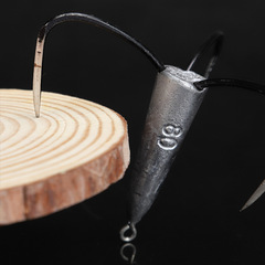 錨魚刀鋒鈎加墜三錨鈎刀尖錨魚鈎三爪鈎帶墜三本鈎錨魚專用鈎