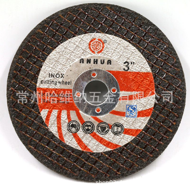 ANHUA3 pulgadas resina rebanada hoja de sierra 75x1,2x10 ultra rebanada disco de corte máquina de pulido neumático rebanada