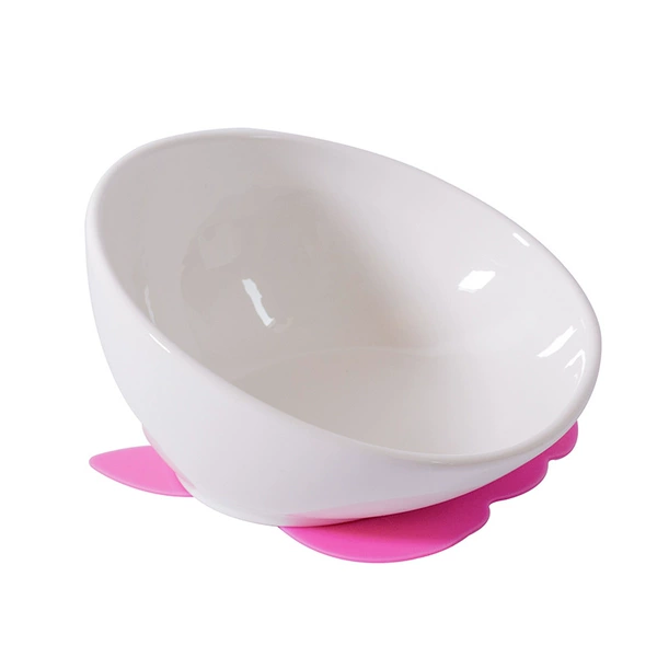 Small bull bucket bowl white (rose red)