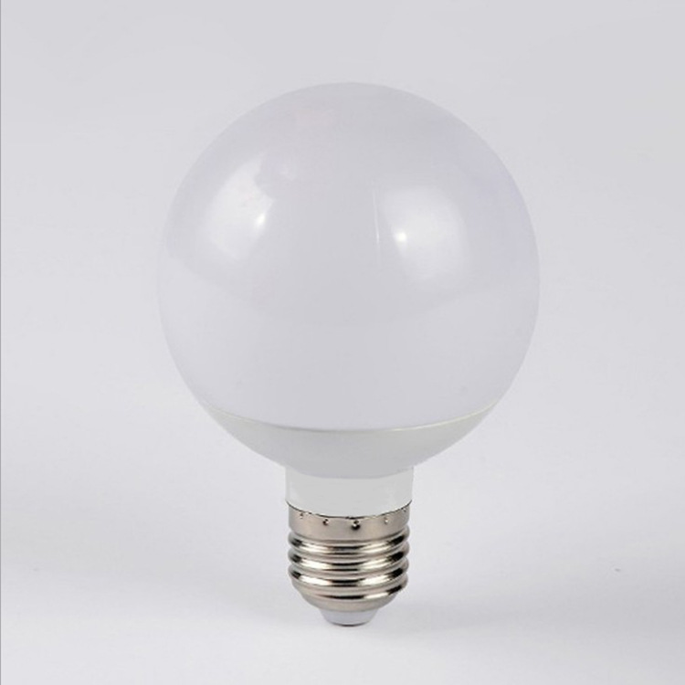 Bombilla LED G80 aluminio inferior Dragon Ball bombilla de tres colores de luz cambiante amplia presión corriente constante no estroboscopio lámpara de bombilla de aluminio