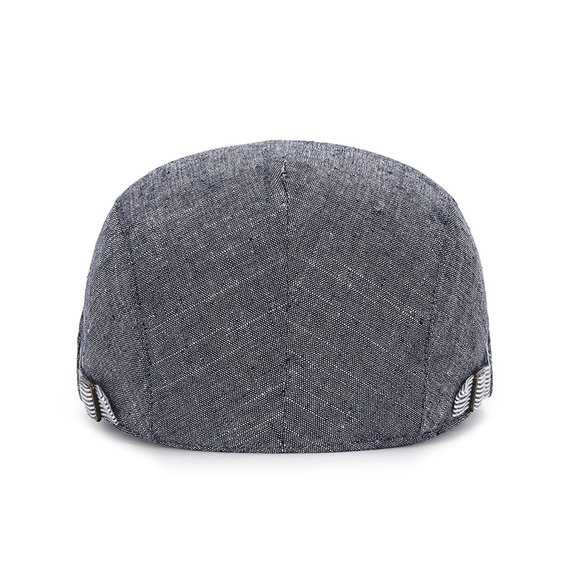 Spring and Autumn new thin cotton linen fashionable British forward duckbill hat Korean version versatile naked sun_voghion.com
