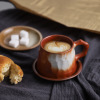 Coffee retro ceramics, Japanese set handmade