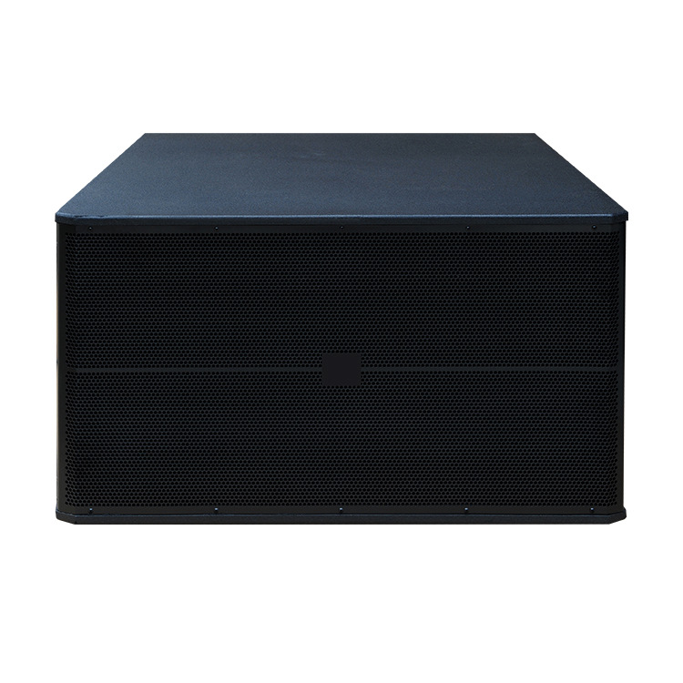 Etapa grande de audio doble de 18 pulgadas de alta potencia pasiva subwoofer Altavoz profesional equipo de audio al aire libre transfronteriza