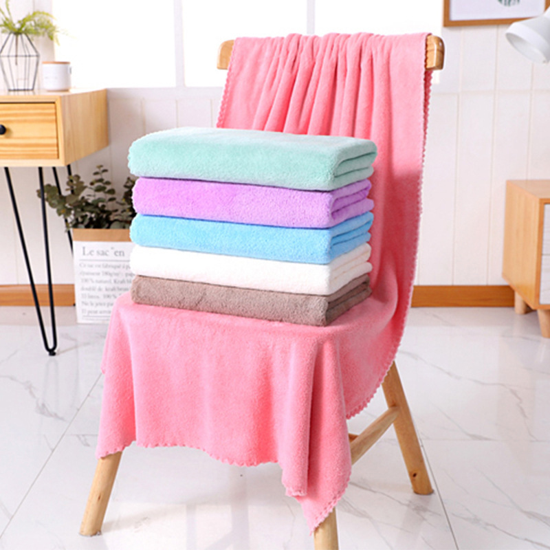 Coral Fleece Bath Towel Direct from Manufacturer, Solid Color, Soft, Absorbent, Thickened, Enlarged, Adult Large Towel, Beach Towel, Skin-Friendly Coral Fleece Bath Towel Direct from Manufacturer, Solid Color, Soft, Absorbent, Thickened, Enlarged, Adult Large Towel, Beach Towel, Skin-Friendly
