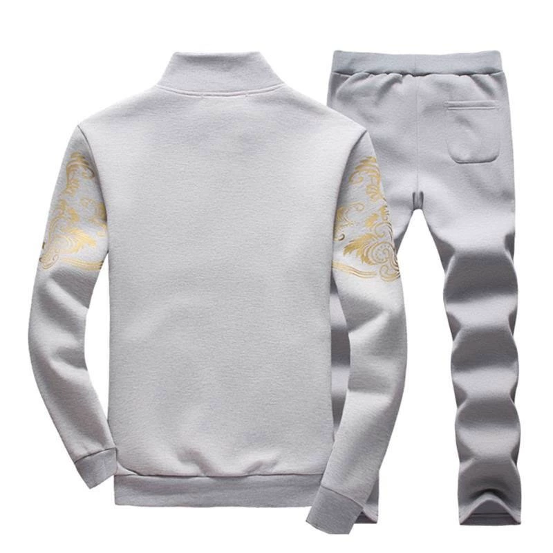 Мужской летний кардиган‑трикотажный костюм, корейский стиль, slim fit, пиджак и брюки, S–XXXXL, серый/чёрный/тёмно‑синий