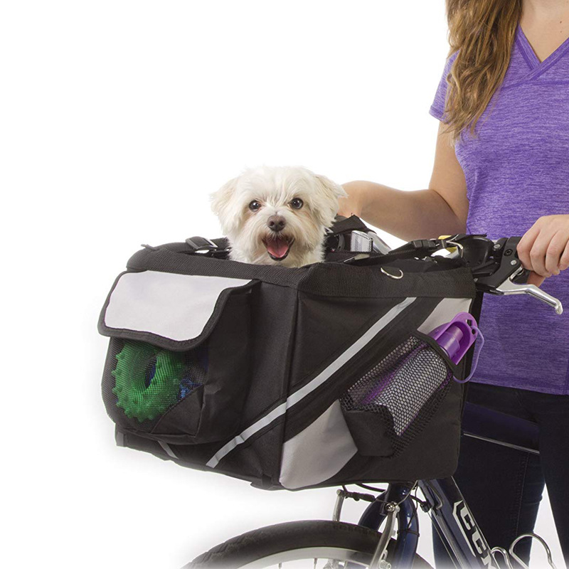 Suministros para mascotas al por mayor para mascotas al aire libre bolsa de viaje portátil crossbody transpirable bicicleta bolsa Amazon mochila