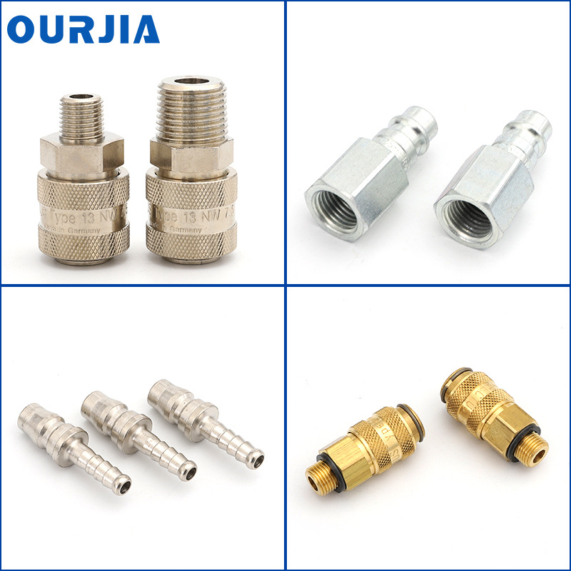 利达时不锈钢快速接头接头体快插接头液压快换接头13KATF10MPN派