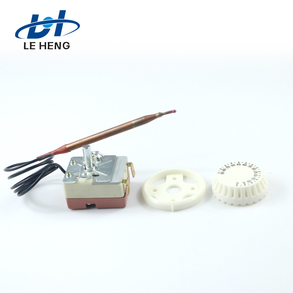 煮面器带黑色旋钮带钥匙图案的转盘 WHD30-110度温控器控制温度