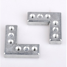 促销塑钢型材门90度折角铝框角铁直角连接件铝合金门框固定角码