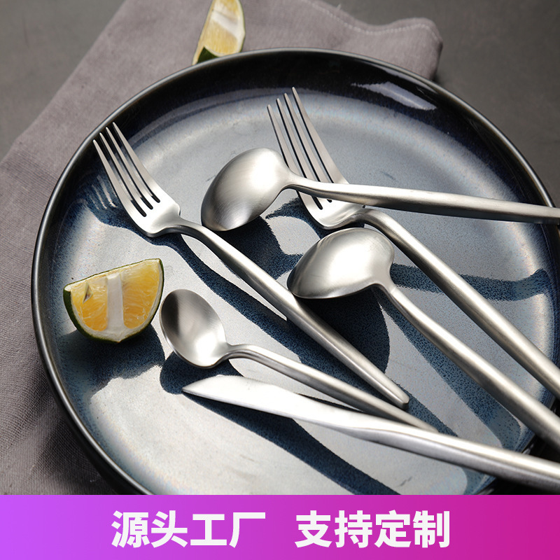 304 Stainless Steel Portuguese Cutlery Knife, Fork, Spoon, Western-Style Coffee Spoon Set, Gift Spoon, Chopsticks, Tax Included 304 Stainless Steel Portuguese Cutlery Knife, Fork, Spoon, Western-Style Coffee Spoon Set, Gift Spoon, Chopsticks, Tax Included