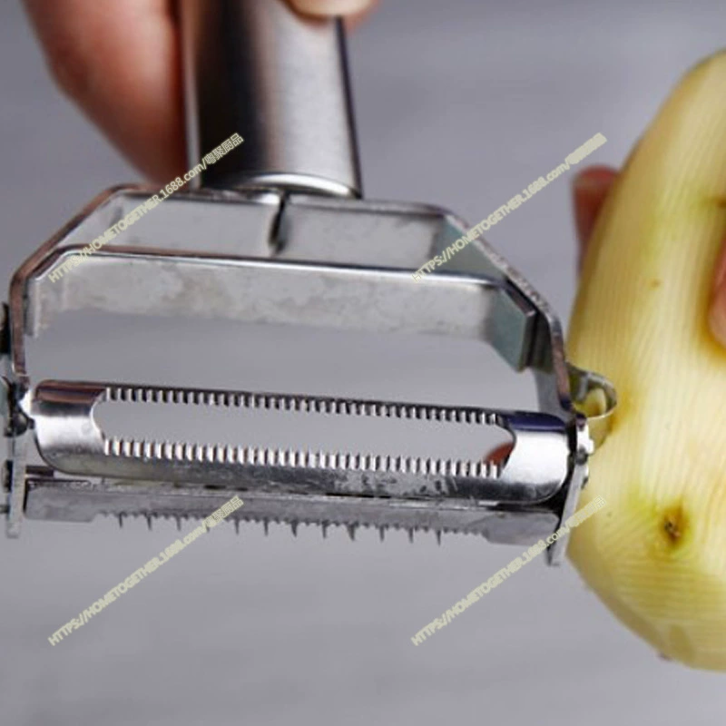 Stainless steel multi -functional peeling knife fruit potato melon fruits shaved scratch