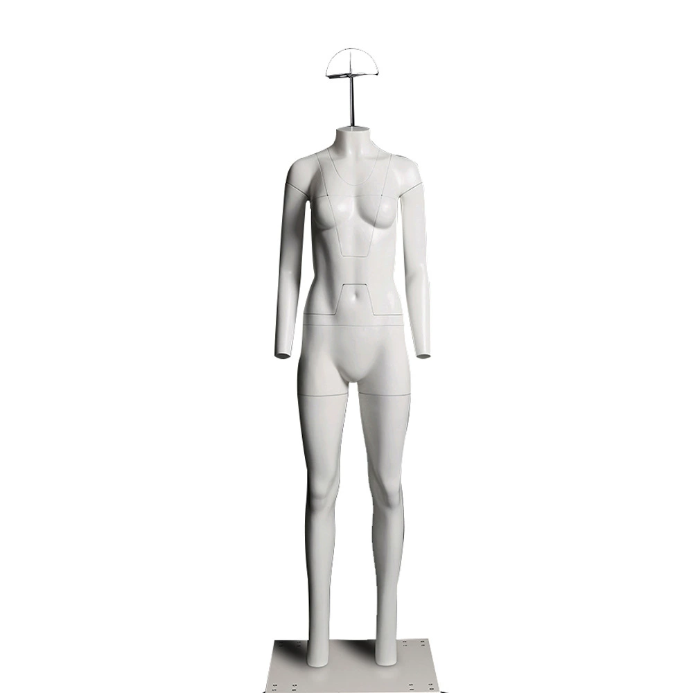 Invisible ghost removable universal fashionable matte white mannequin head