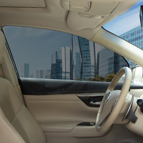 Auto supplies side window sunshade and sun protection mesh car magnetic curtain universal wholesale mesh sunshade