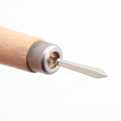 Leather diy tools handmade leather goods making leather awl rhombus diamond drill reaming fit