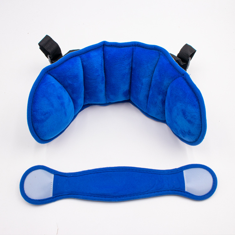 Bebé cinturón de fijación de la cabeza del asiento de coche de los niños cabeza de apoyo reposacabezas sueño auxiliar cinturón de protección pad