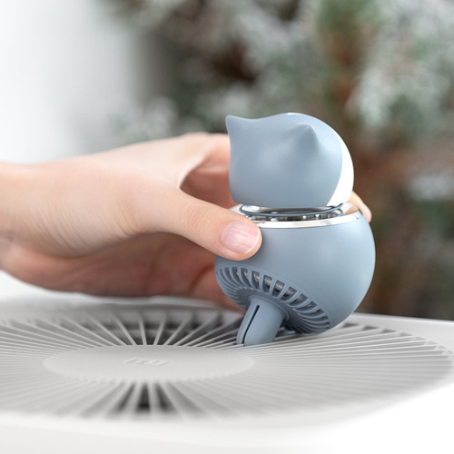 Youer's new car aroma diffuser, creative cartoon cat aroma diffuser, car ornaments, air conditioner, automatic aroma diffuser