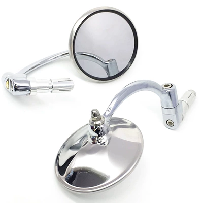 Car mirror Rod Round Mirror Universal Handlebar