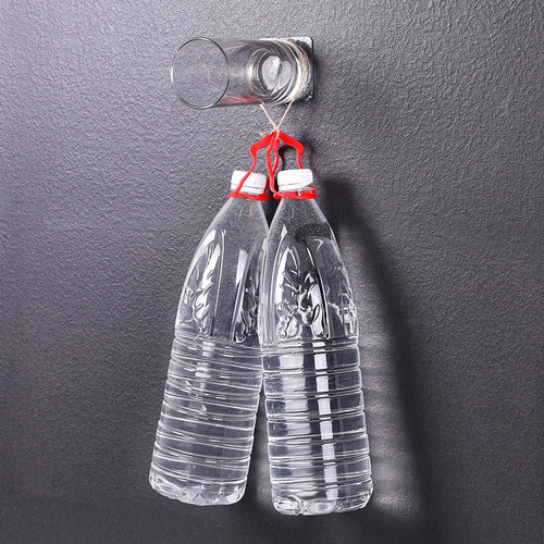 Powerful suction cup auxiliary sticker creative waterproof double-sided transparent adhesive patch seamless tile wall sticker magic sticker