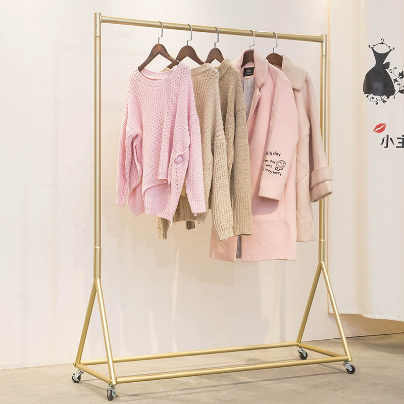 Скандинавское железное искусство Rabers Clothing Shop Field Shopping Hall Display Mid Island Shelf Family Bedroom Caucutian