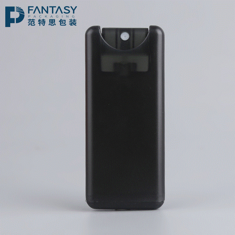 黑色喷雾卡片瓶12ml香水分装空瓶卡片瓶便携式细雾小喷瓶