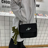 INS canvas bag female literary and art port wind -shoulder Korean version of ULZZANG Harajuku Wind Student Girl Harajuku Wind Cousin