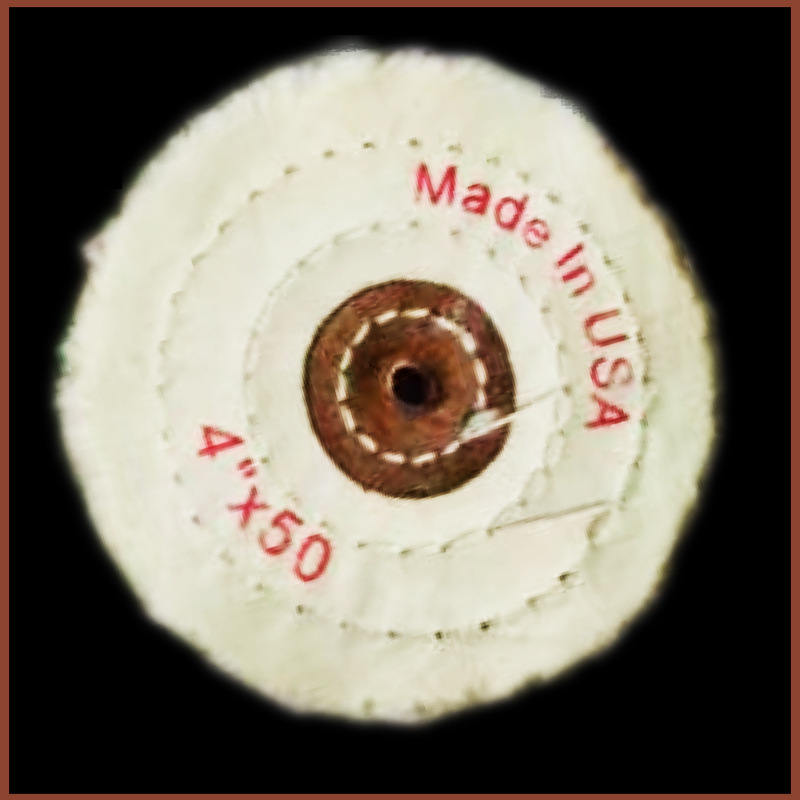 4寸布轮首饰白布轮抛光布轮不锈钢铝合金镜面抛光轮 细绒布抛轮