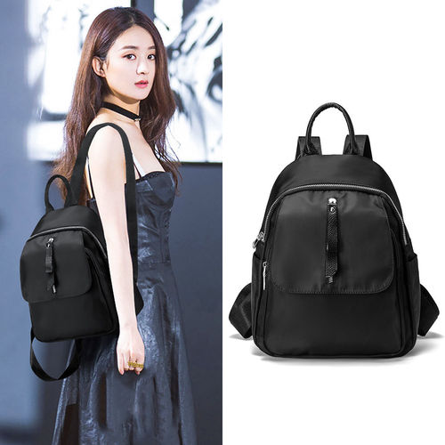 Factory Direct Sale Foreign Trade New  Fashion Korean Style Women's Double Shoulder Bag Casual Travel Student School Bag Wholesale
