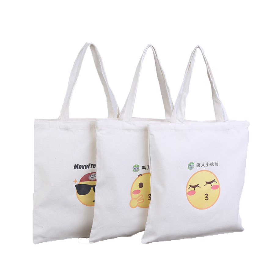 厂家直销空白纯色帆布袋创意批发广告棉布袋时尚女士手提帆布袋