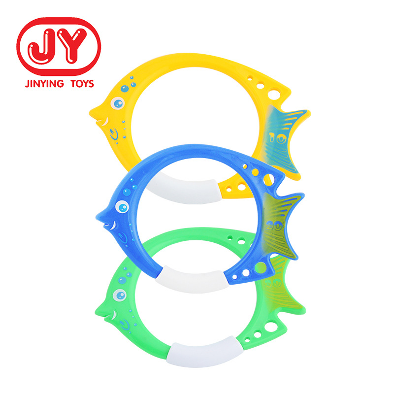 Venta caliente transfronteriza colorido anillo de buceo verano buceo juguetes piscina niños juguetes de agua fuente de fábrica al por mayor
