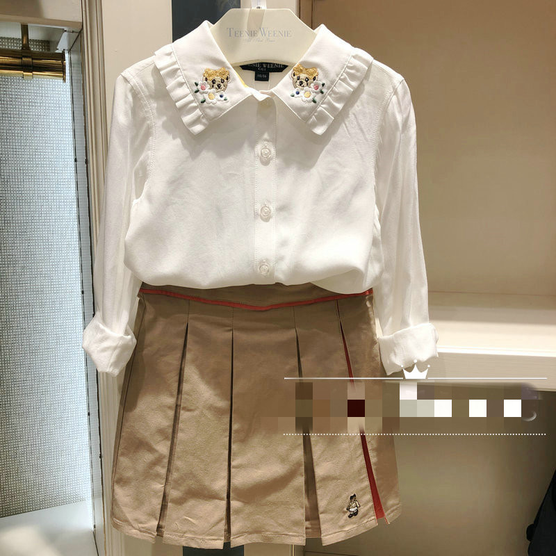 E现货春秋女童衬衫TKYW201251A支持一件代发