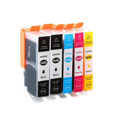 Compatible HP 564XL HP 3520 4610 HP7510 6510 HP4620 Printer Export Ink Cartridges