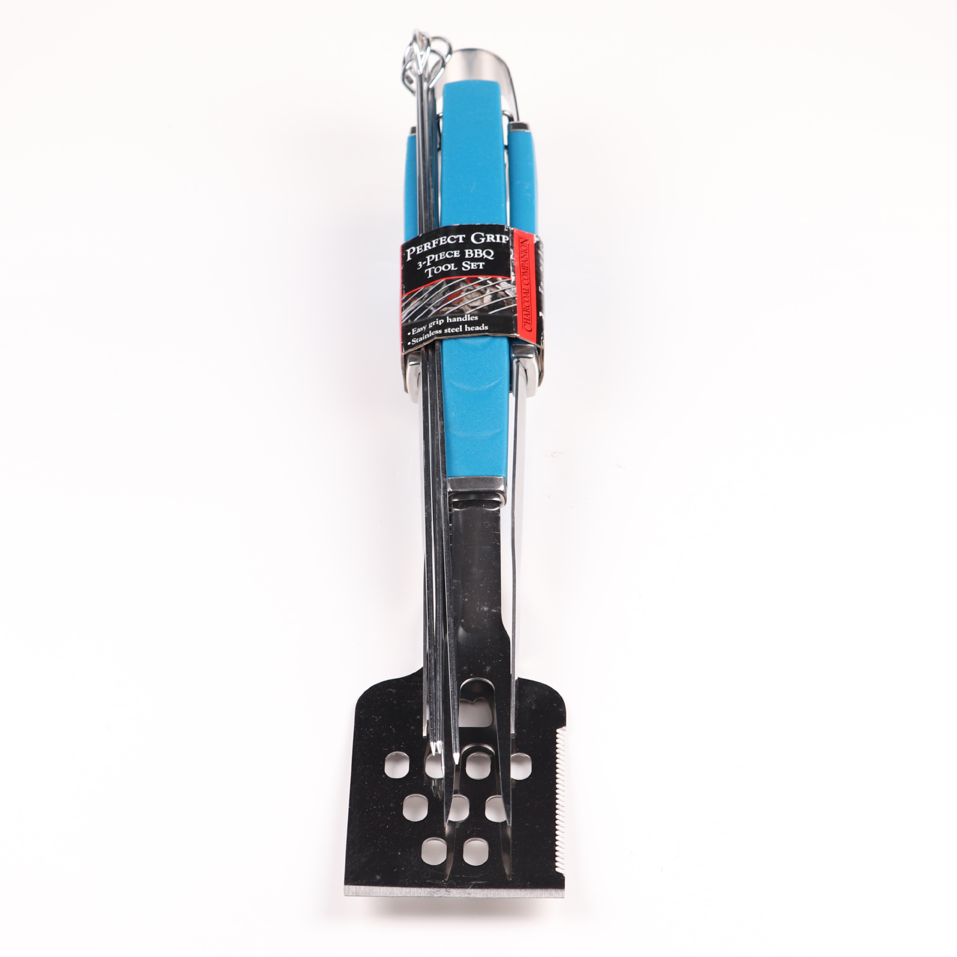 FUENTE de fábrica suministros de barbacoa al aire libre 7 unidades traje de barbacoa mango de color traje de barbacoa personalizado conjunto de brochetas