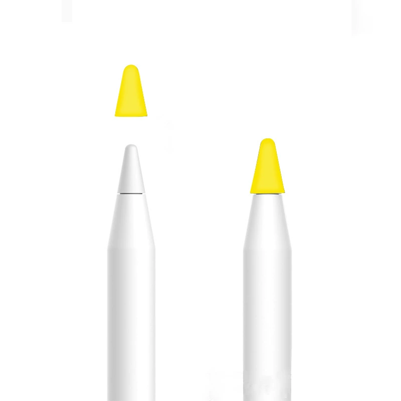 Силиконовая крышка кончика карандаша (Apple Pencil), мягкая антивандальная крышка, высокая или низкая прочность, многоцветная