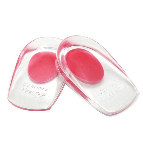 Silicone heel pad transparent sports GEL pad U-shaped heel pad PU half size heel pad heel pad