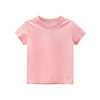 Summer children's colored short sleeve T-shirt, clothing, Korean style