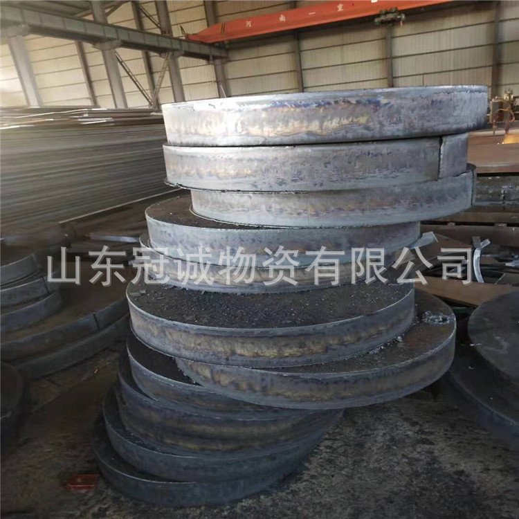 钢板Q345B切割加工一体 特厚钢板件 掏空件 圆盘 按图纸尺寸精确