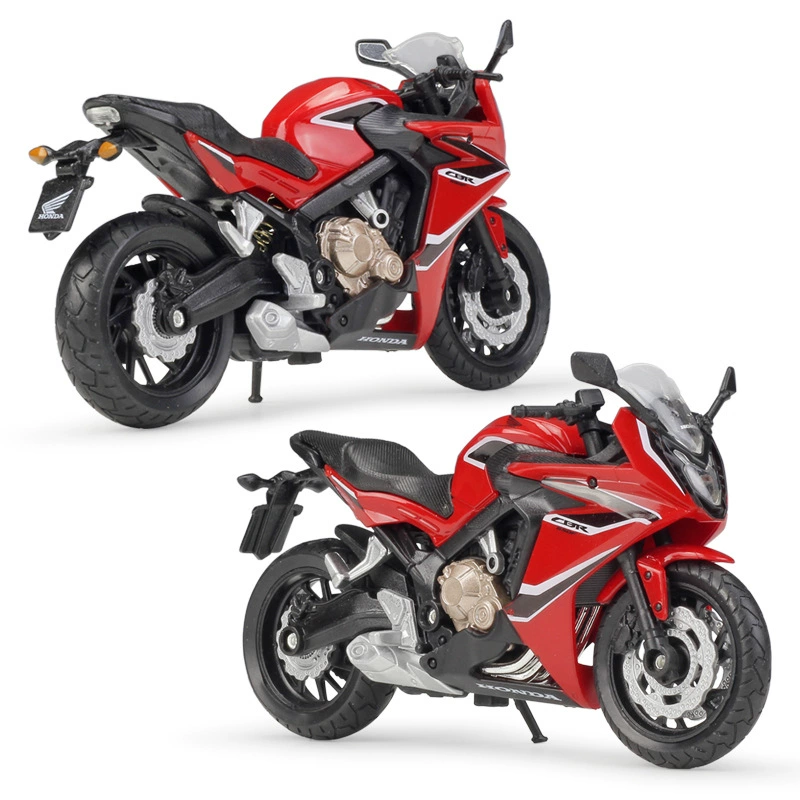 WELLY Honda, реалистичная металлическая модель тяжелого автомобиля, масштаб 1:18, 2018