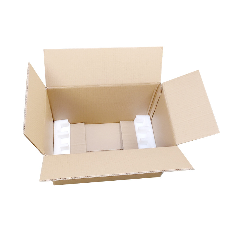 广东供应出口珍珠棉内衬纸箱瓦楞纸箱珍珠棉内衬纸箱黄色纸箱定