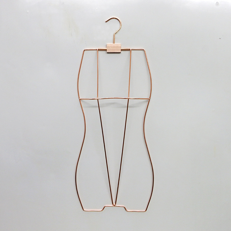 Rose Gold children's swimsuit rack