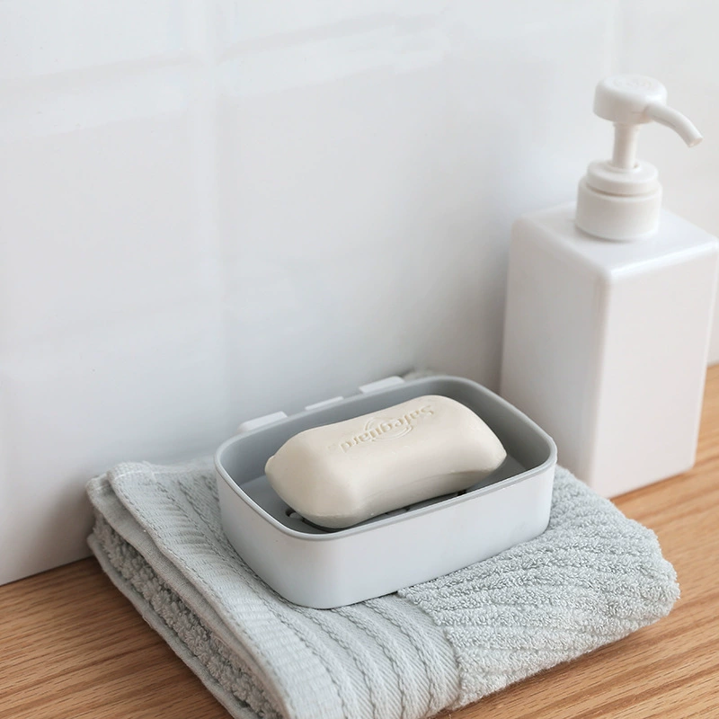 Double-layer drying rack, modern soap holder, laundry soap, simple and elegant design