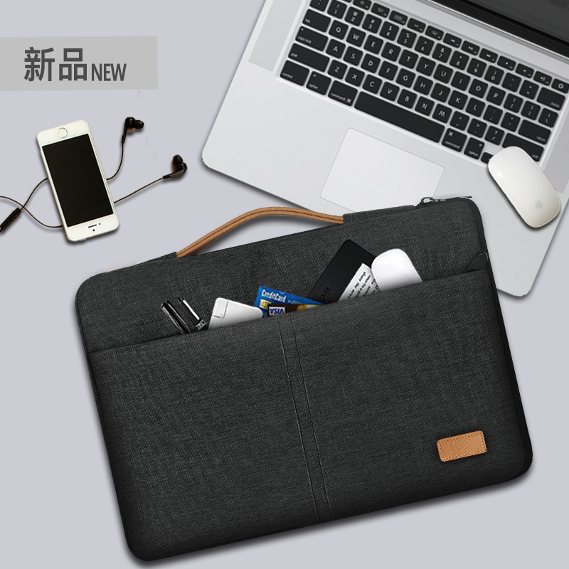 Cross-Border Waterproof Multifunctional Laptop Bag, Simple 16\ 13.6inch Tablet Bag, Casual Laptop Bag