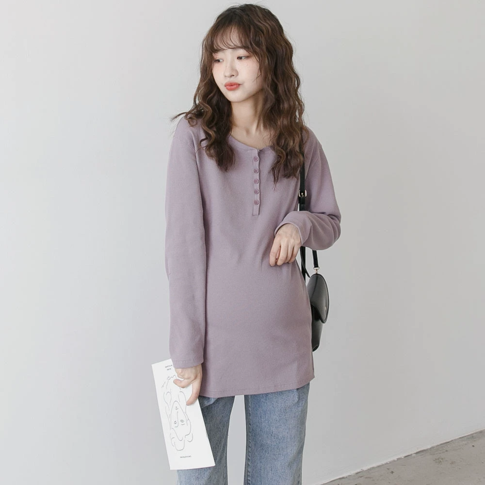 Осенняя футболка для беременных, с длинным рукавом, oversize