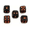 Cross -border foreign trade 5 installed six sides of skeleton dice Creative leisure bar entertainment game dice gold and silver spot