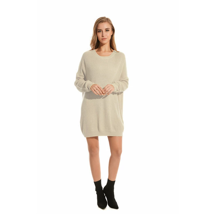 Демисезонный однотонный свитер, ebay, wish, европейский стиль, oversize, plus size
