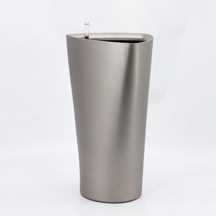 Laizhixiu maceta absorbente Automática simple verde rábano piso perezoso plástico sala de estar maceta absorbente automática al por mayor image 9